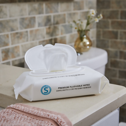 Shopping Annuity&#174; Brand Premium Flushable Wipes - 150 Count alternate image