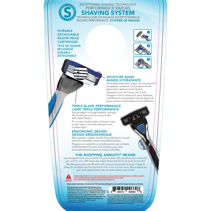 Shopping Annuity&reg; Brand Performance Razors Shaving System for Men alternate image