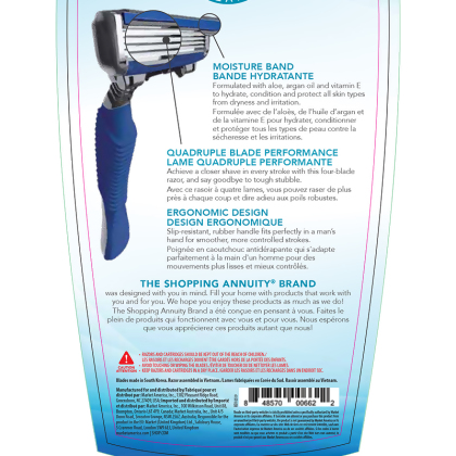Shopping Annuity&reg; Brand Performance Razors Disposable Pack for Men alternate image