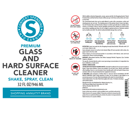 Shopping Annuity Brand Premium Glass and Hard Surface Cleaner - BEST OFFER - Special Price alternate image