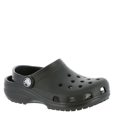 boys black crocs