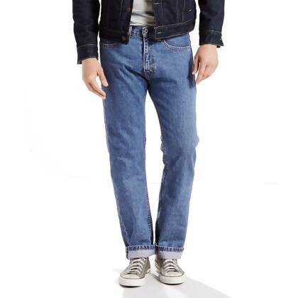 Levi's Men's 505 Regular Fit Jeans Blue Pants 30 32 Levi's Men's 505 Regular Fit Jeans Blue Pants 30 32