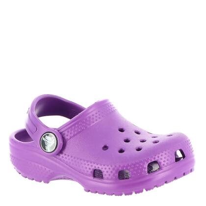 purple toddler crocs