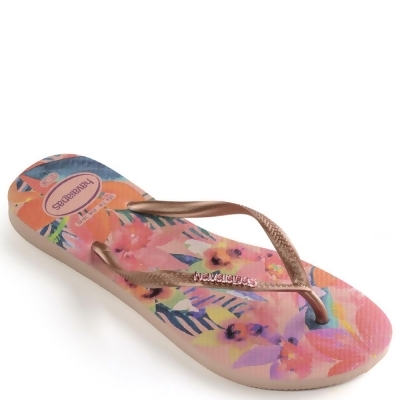 havaianas slim tropical flip flops