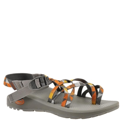 orange chaco sandals