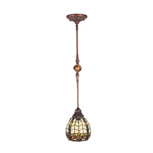 31 Antique Golden Sand Raphael Hand Crafted Glass Hanging Mini Pendant Ceiling Light Fixture - All