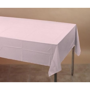 Pack of 24 Classic Pink Disposable Plastic Banquet Party Table Cloth Covers 108 - All