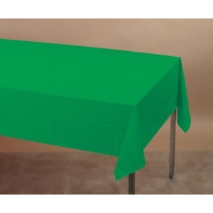 Club Pack of 24 Emerald Green Disposable Plastic Banquet Party Table Cloth Covers 9' - All