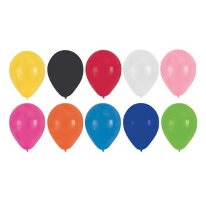 Club Pack of 180 Multi-Colored Latex Party Balloons - All