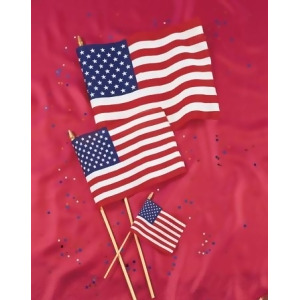 Club Pack of 12 Large Patriotic American Garden Flags 18 x 12 - All