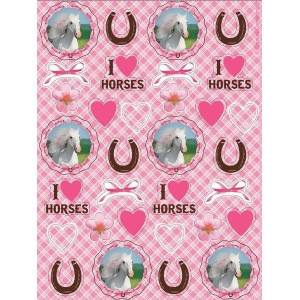 Club Pack of 96 Heart My Horse Value Stickers - All