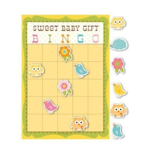 Club Pack of 60 Sweet Baby Happi Tree Baby Shower Bingo Game - All