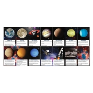 Club Pack of 24 Space Blast Fact Card Packs Party Favors - All