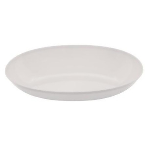 Club Pack of 12 White Small oval Plastic Bowl - All