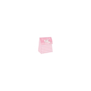 Club Pack of 144 Diecut It's a Girl Favor Bags with Ribbon 4.5 - All