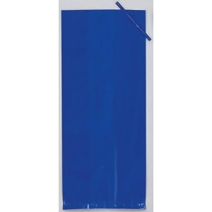 Club Pack of 12 Large Blue Cello Bags - All
