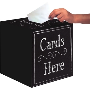 Pack of 6 Chalkboard Card Box 12 - All