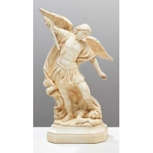 Pack of 2 Off-White Religious Catholic St. Michael Table Top Figures 8 - All