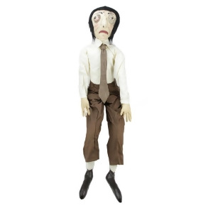 35 Gathered Traditions Mr. Mike the Zombie Teacher Decorative Halloween Display Figure - All