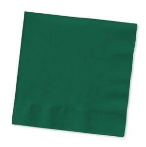 Club Pack of 1200 Hunter Green Premium 2-Ply Disposable Beverage Napkins 5 - All