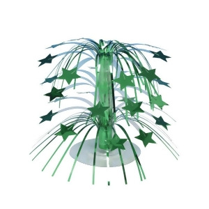 Club Pack of 12 Mini Green Stars Cascading Centerpiece Party Decorations 8.5 - All