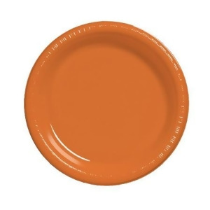 Club Pack of 240 Sunkissed Orange Disposable Plastic Party Banquet Dinner Plates 10 - All