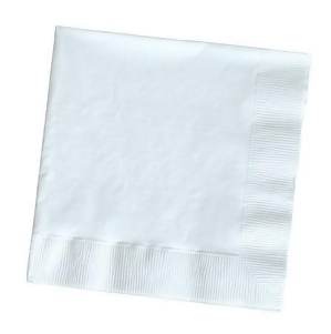 Club Pack of 500 Classic Dove White Premium 3-Ply Disposable Beverage Napkins 5 - All