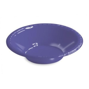 Club Pack of 240 Grape Purple Small Round Premium Disposable Plastic Party Bowls 12 oz. - All