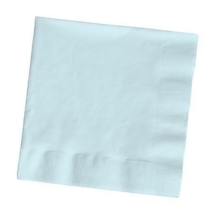 Club Pack of 500 Pastel Baby Blue Premium 3-Ply Disposable Beverage Napkins 5 - All