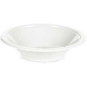 Club Pack of 600 White Disposable Plastic Party Bowls12 oz. - All