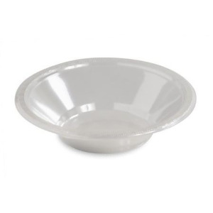 Club Pack of 240 Classic Clear Disposable Plastic Party Snack Bowls 12 oz. - All