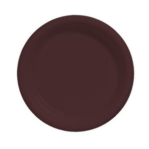 Club Pack of 240 Chocolate Brown Disposable Plastic Party Banquet Dinner Plates 10 - All