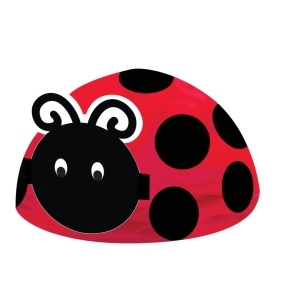 Pack of 6 Red and Black Ladybug Fancy Honeycomb Centerpieces 12 - All