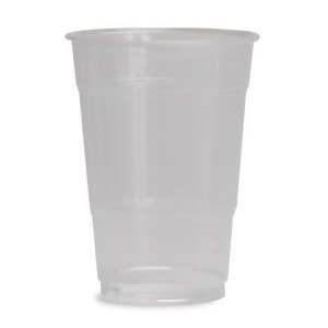 Club Pack of 240 Modern Clear Premium Disposable Plastic Drinking Party Tumbler Cups 16 oz. - All