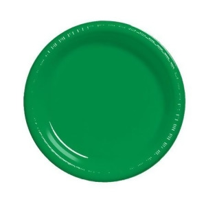 Club Pack of 240 Emerald Green Disposable Plastic Party Banquet Dinner Plates 10 - All