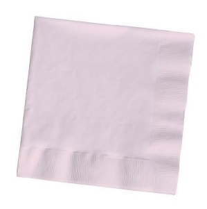 Club Pack of 500 Classic Baby Pink Premium 3-Ply Disposable Beverage Napkins 5 - All