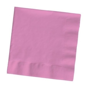 Club Pack of 500 Candy Pink 3-Ply Paper Party Lunch Napkins 6.5 - All