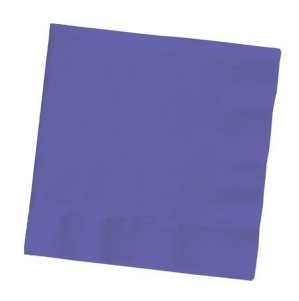 Club Pack of 500 Classic Purple 3-Ply Paper Party Lunch Napkins 6.5 - All