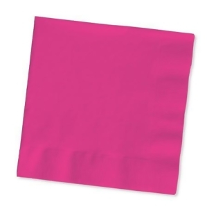 Club Pack of 480 Hot Magenta Pink 2-Ply Paper Beverage Party Napkins 5 - All
