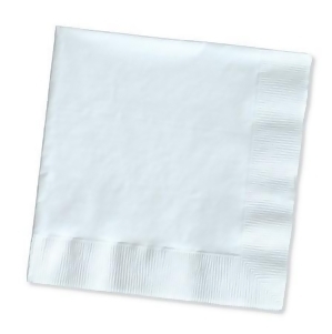 Club Pack of 480 Classic White 2-Ply Paper Beverage Party Napkins 5 - All