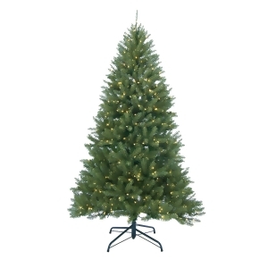 12' Pre-Lit Essex Pine Medium Artificial Christmas Tree Clear Lights - All