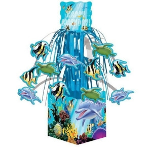 Club Pack of 96 Ocean Party Happy Birthday Mini Cascade Centerpiece Party Decorations 12 - All