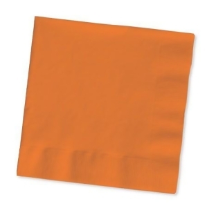 Club Pack of 480 Sunkissed Orange 2-Ply Paper Beverage Party Napkins 5 - All