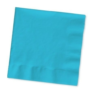 Club Pack of 480 Bermuda Blue 2-Ply Paper Beverage Party Napkins 5 - All