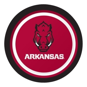 Club Pack of 96 Ncaa University of Arkansas Razorbacks Paper Party Luncheon Plates 7 - All