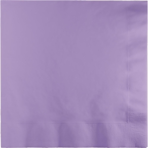 Club Pack of 250 Luscious Lavender Premium 3-Ply Disposable Dinner Party Napkins 8.75 - All
