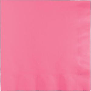 Club Pack of 250 Candy Pink Premium 3-Ply Disposable Dinner Party Napkins 8.75 - All