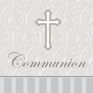 Club Pack of 192 Devotion Communion Premium 3-Ply Disposable Beverage Napkins 5 - All