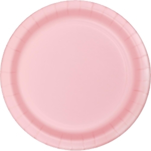 Club Pack of 192 Classic Pink Disposable Paper Party Dinner Plates 9 - All