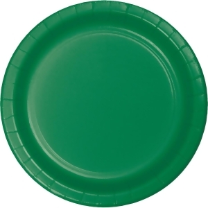 Club Pack of 192 Emerald Green Disposable Paper Party Dinner Plates 9 - All